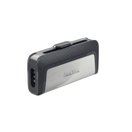 SanDisk Drive USB Ganda Ultra Tipe-C 256 GB unità flash USB USB Type-A   USB Type-C 3.2 Gen 1 (3.1 Gen 1) Grigio, Argento