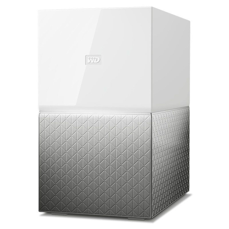 Western Digital My Cloud Home Duo dispositivo di archiviazione cloud personale 4 TB Collegamento ethernet LAN Grigio