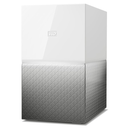 Western Digital My Cloud Home Duo dispositivo di archiviazione cloud personale 4 TB Collegamento ethernet LAN Grigio