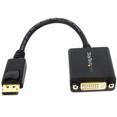 StarTech.com Adattatore DisplayPort DVI - Convertitore video da DisplayPort a DVI-D 1080p - Cavo adattatore da DP 1.2 a DVI