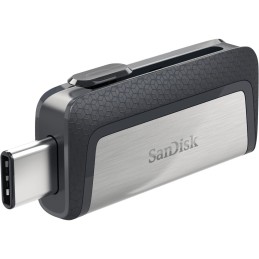 SanDisk Ultra Dual Drive USB Type-C unità flash USB 32 GB USB Type-A   USB Type-C 3.2 Gen 1 (3.1 Gen 1) Nero, Argento