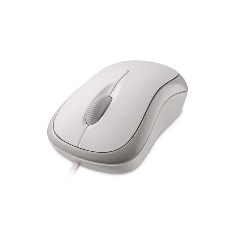 Microsoft Basic Optical Mouse USB Weiß