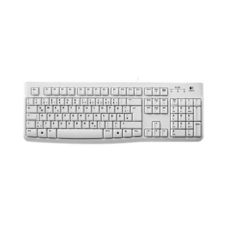 Logitech Keyboard K120 for Business tastiera USB QWERTZ Tedesco Bianco