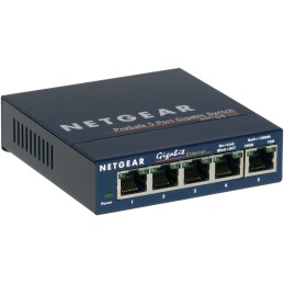 NETGEAR GS105 Non gestito Gigabit Ethernet (10 100 1000) Blu