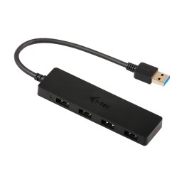 i-tec Advance U3HUB404 hub di interfaccia USB 3.2 Gen 1 (3.1 Gen 1) Type-A 5000 Mbit s Nero