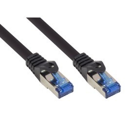 Alcasa 8060-SF003S cavo di rete Nero 0,25 m Cat6a S FTP (S-STP)