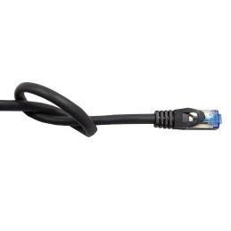 Alcasa 8060-SF003S cavo di rete Nero 0,25 m Cat6a S FTP (S-STP)