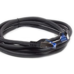 Alcasa 8060-SF003S cavo di rete Nero 0,25 m Cat6a S FTP (S-STP)