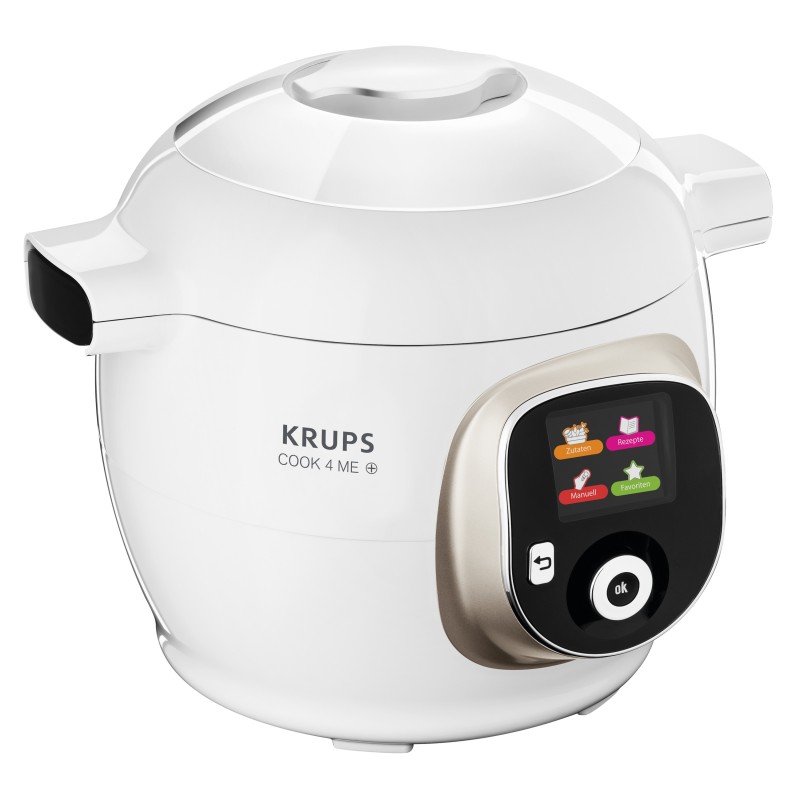 Krups CZ7101 Cook4Me Multikocher  6l, 1200 W, Bianco/grau