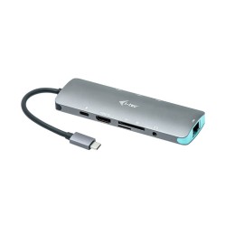 i-tec Metal USB-C Nano Docking Station di metallo con 4K HDMI LAN + Power Delivery 100 W