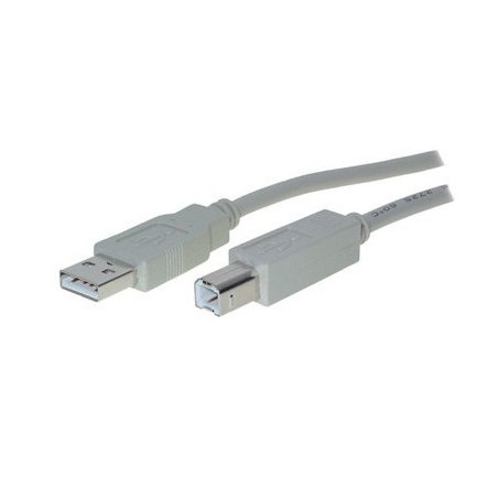 S CONN 3m USB 2.0 A - USB 2.0 B cavo USB USB A USB B Grigio