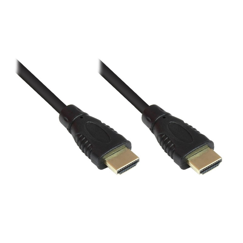 Alcasa 2m 2xHDMI cavo HDMI HDMI tipo A (Standard) Nero