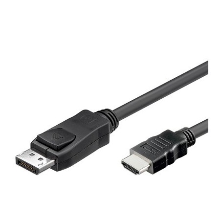 Alcasa DisplayPort - HDMI, 1m Nero