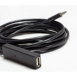 Alcasa GC-M0132 cavo USB 10 m USB 2.0 USB A Nero