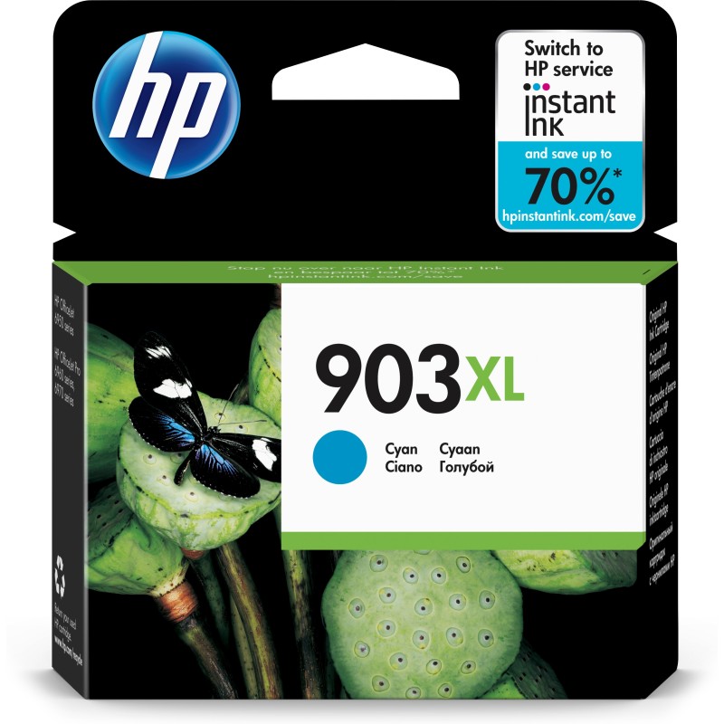 HP 903XL Original Druckerpatrone Cyan T6M03AE