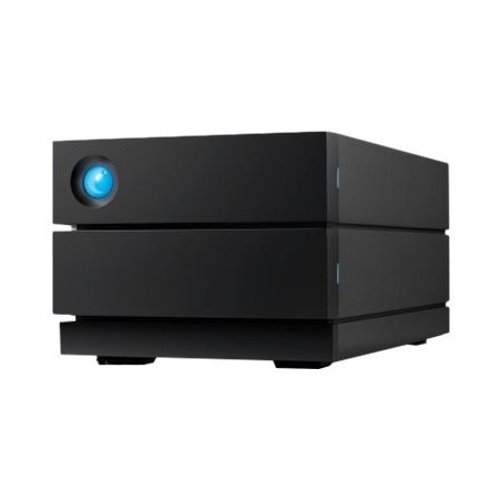 LaCie 2big RAID 16TB array di dischi Desktop Nero