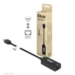 CLUB3D CAC-1420 scheda di rete e adattatore Ethernet 2500 Mbit s