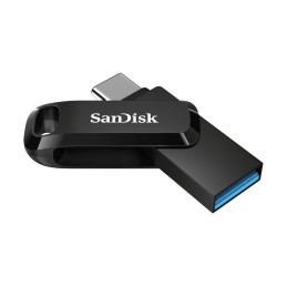 SanDisk Ultra Dual Drive unità flash USB 128 GB USB Type-A   USB Type-C 3.2 Gen 1 (3.1 Gen 1) Nero, Argento