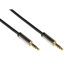 Python GC-M0226 cavo audio 0,5 m 3.5mm Nero