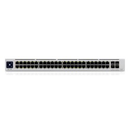 Ubiquiti UniFi Pro 48-Port PoE Gestito L2 L3 Gigabit Ethernet (10 100 1000) Supporto Power over Ethernet (PoE) 1U Argento