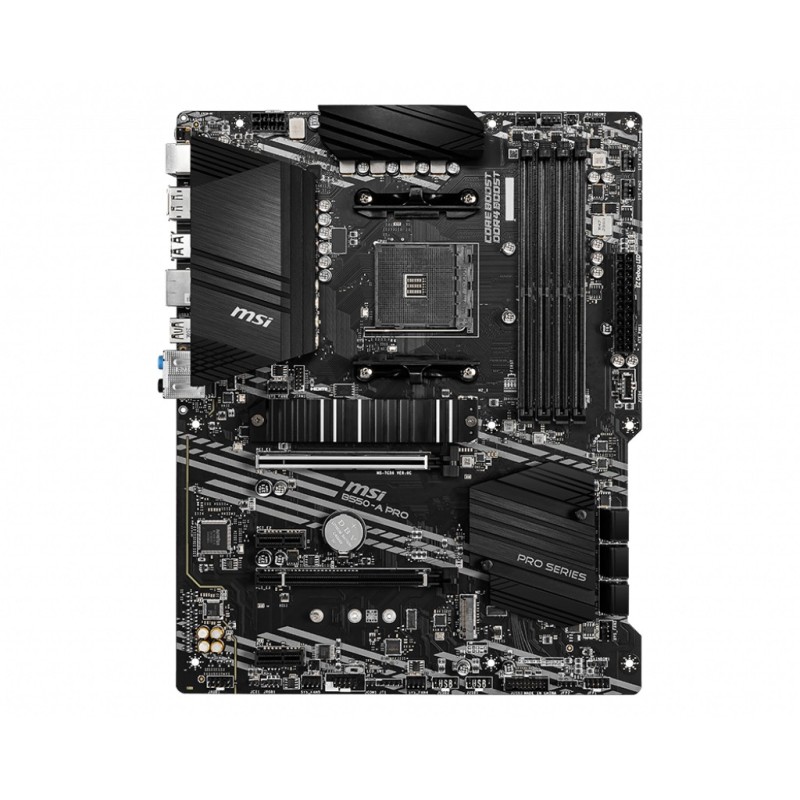 MSI B550-A Pro ATX Mainboard Sockel AM4 M.2/DP/HDMI/USB3.2/LAN