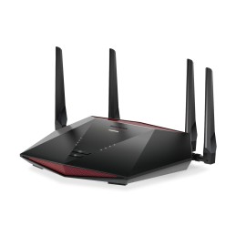 NETGEAR Nighthawk XR1000 WiFi 6 Gaming Router router wireless Gigabit Ethernet Dual-band (2.4 GHz 5 GHz) Nero