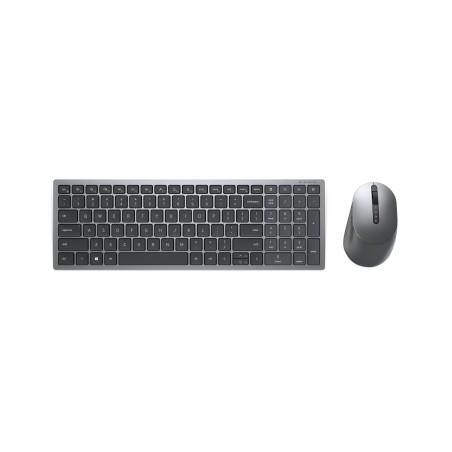 DELL KM7120W tastiera Mouse incluso RF senza fili + Bluetooth QWERTZ Tedesco Grigio, Titanio