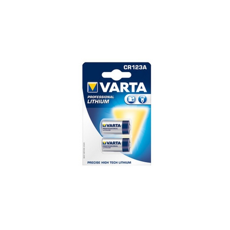 VARTA Professional Photo Lithium Batterie CR 123A 2er Blister