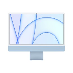 Apple iMac Apple M M1 61 cm (24") 4480 x 2520 Pixel PC All-in-one 8 GB 512 GB SSD macOS Big Sur Wi-Fi 6 (802.11ax) Blu