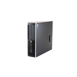 T1A HP Compaq Elite 8300 Refurbished Intel® Core™ i5 i5-3470 8 GB DDR3-SDRAM 128 GB SSD Windows 10 Pro SFF PC Nero