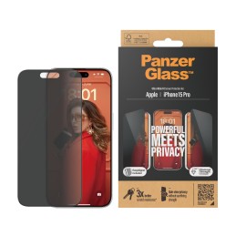 PanzerGlass Ultra Wide Fit Privacy Pellicola proteggischermo trasparente Apple 1 pz