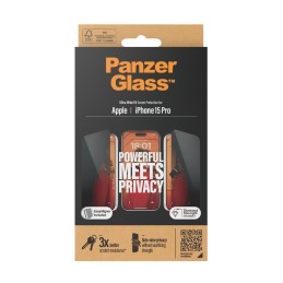 PanzerGlass Ultra Wide Fit Privacy Pellicola proteggischermo trasparente Apple 1 pz