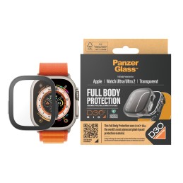 PanzerGlass Apple Watch Full Body Case D30 Trasparente Vetro temperato, Polietilene tereftalato (PET)