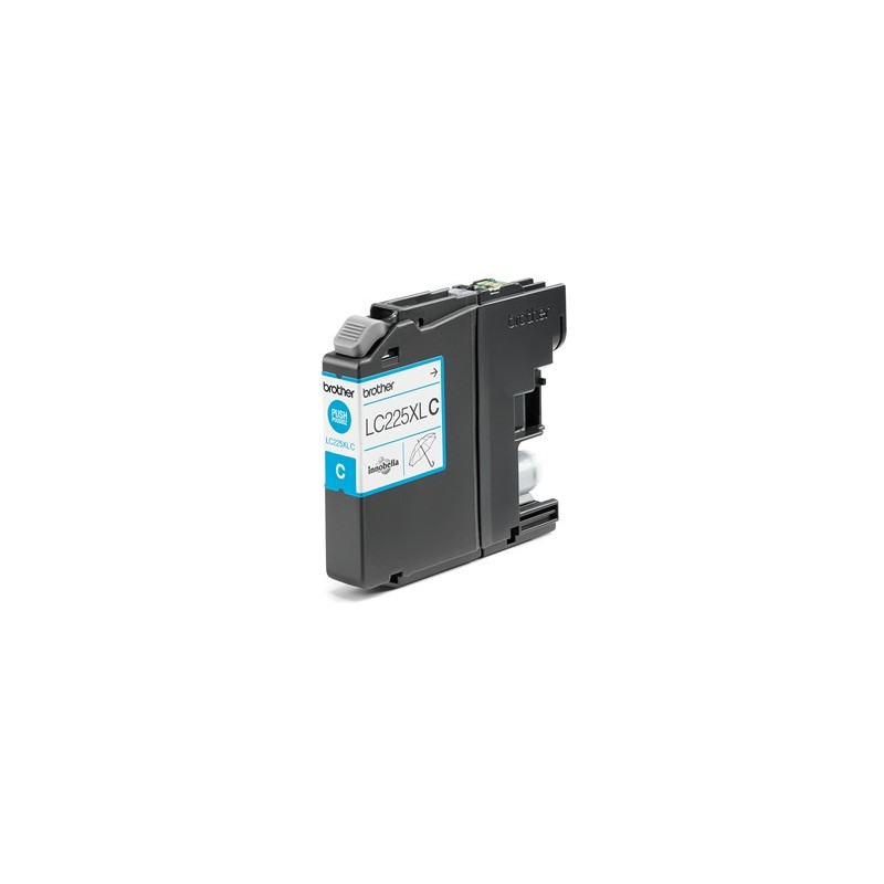 Brother LC-225XLC ink cartridge 1 pc(s) Original High (XL) Yield Cyan