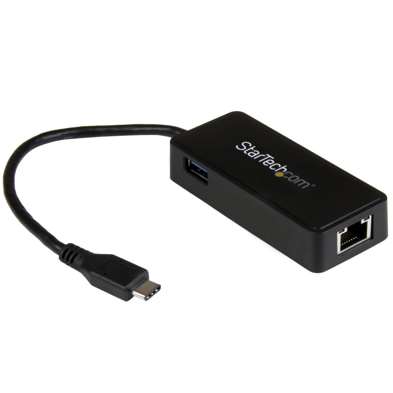 USB-C to Ethernet Gigabit Adapter - Thunderbolt 3 Compatible - USB Type C Net...