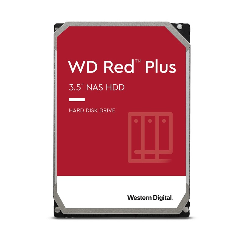 WD Red Plus WD101EFBX NAS HDD - 10 TB 7200 rpm 256 MB 3,5 Zoll SATA 6 Gbit/s CMR