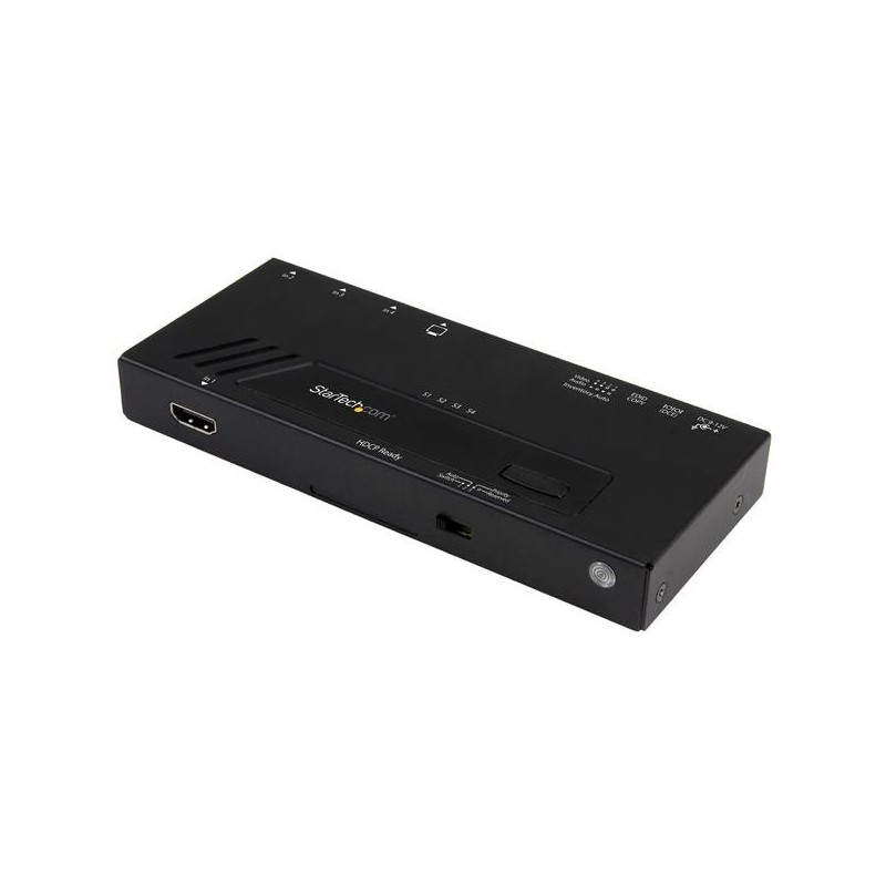 StarTech.com VS421HD4KA conmutador de vídeo HDMI
