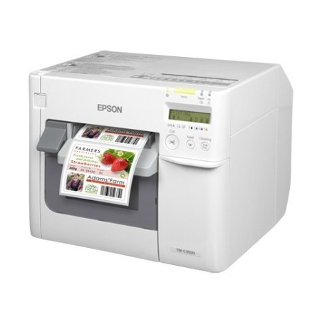 Epson TM-C3500 stampante per etichette (CD) Ad inchiostro A colori 720 x 360 DPI 103 mm s Cablato Collegamento ethernet LAN