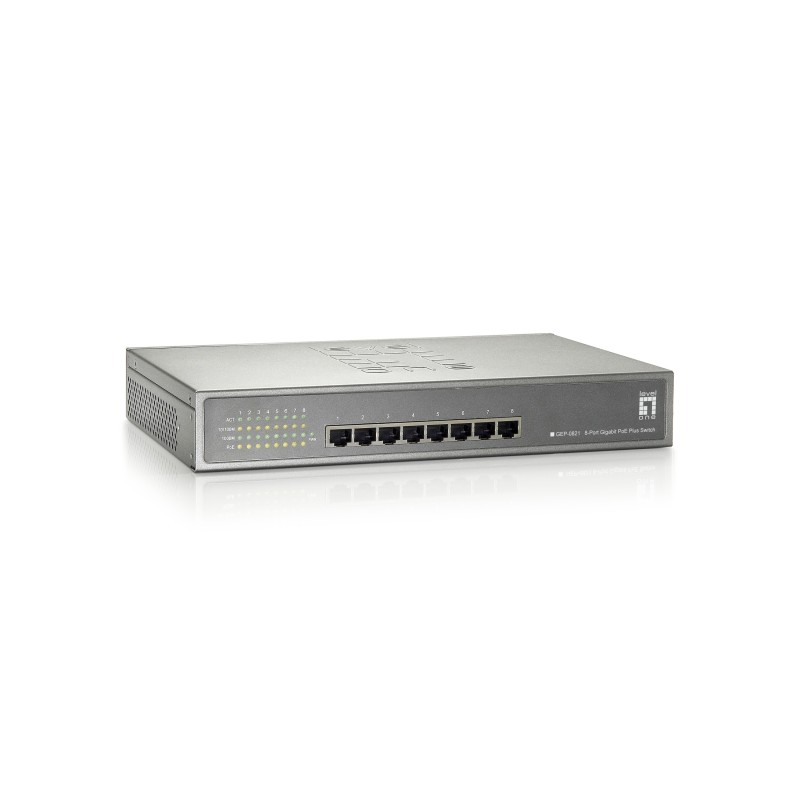 GEP-0821 - Switch - 8 x 10/100/1000 (PoE)