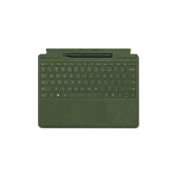 Microsoft Surface 8X6-00125 tastiera per dispositivo mobile Verde Microsoft Cover port QWERTZ Tedesco