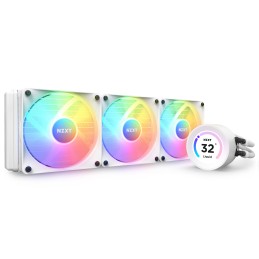 NZXT Kraken Elite 360 RGB Processore Raffreddatore di liquidi tutto in uno 12 cm Bianco 1 pz