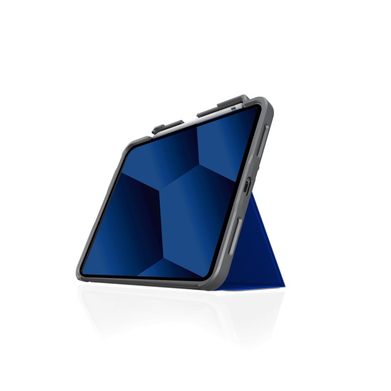 STM Dux Plus Case für Apple iPad 10,9" (2022) blau/transparent