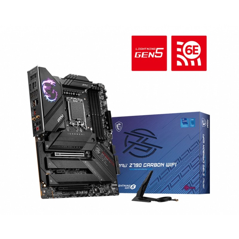 MPG Z790 Carbon WiFi - Motherboard - ATX - LGA1700-Sockel - Z790 Chipsatz - U...