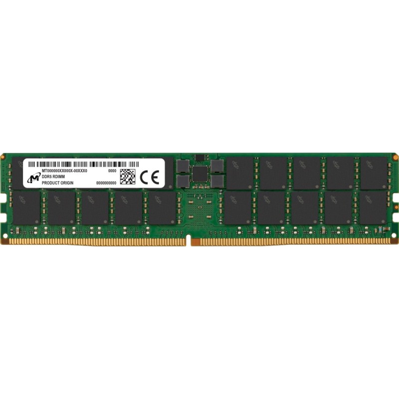 Micron MTC40F2046S1RC48BR memoria 64 GB 1 x 64 GB DDR5 4800 MHz Data Integrity Check (verifica integrità dati)