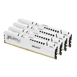 Kingston Technology FURY Beast 64 GB 5600 MT s DDR5 CL40 DIMM (Kit da 4) White XMP