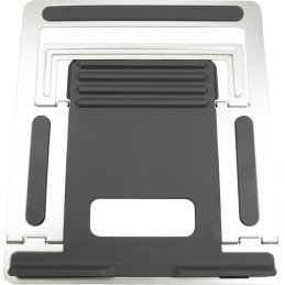 Inter-Tech NBS-100 Supporto per computer portatile Nero, Argento