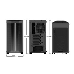 be quiet! PURE BASE 500 FX Black Midi Tower Nero