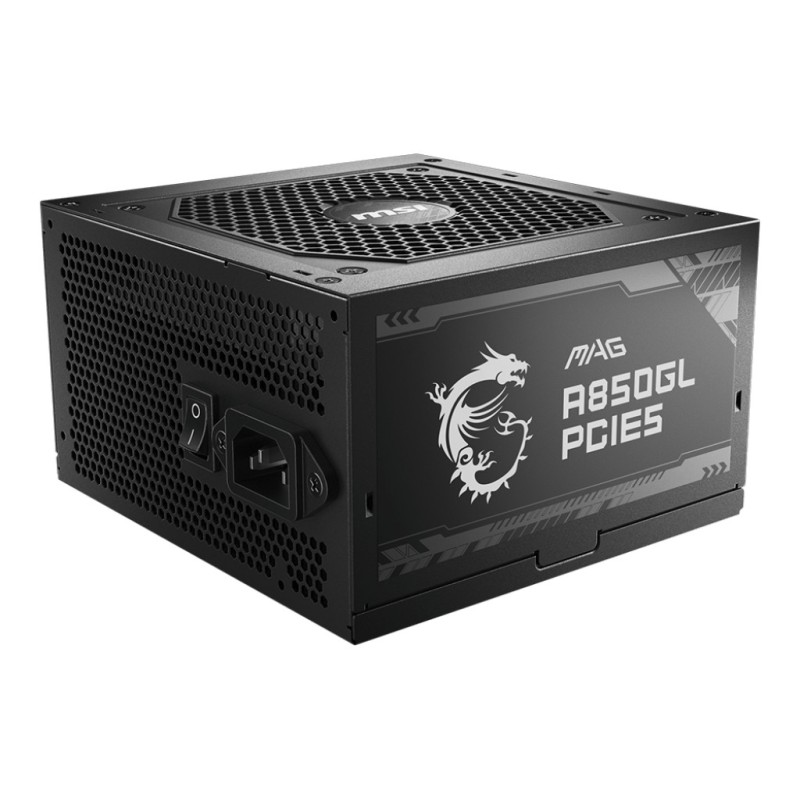 MSI MAG A850GL 850 Watt ATX3.0 80+ Gold Netzteil PCIe 5.0 120mm Lüfter