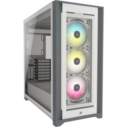 Corsair iCUE 5000X RGB Midi Tower Bianco