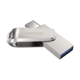 SanDisk Ultra Dual Drive Luxe unità flash USB 512 GB USB Type-A   USB Type-C 3.2 Gen 1 (3.1 Gen 1) Acciaio inossidabile